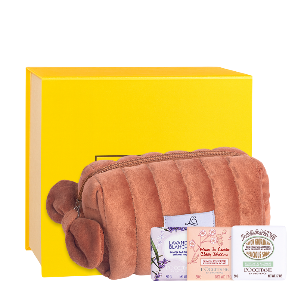 Presente Trio de Sabonetes: Flor de Cerejeira, Amêndoa e Lavande Blanche, , large image number 0